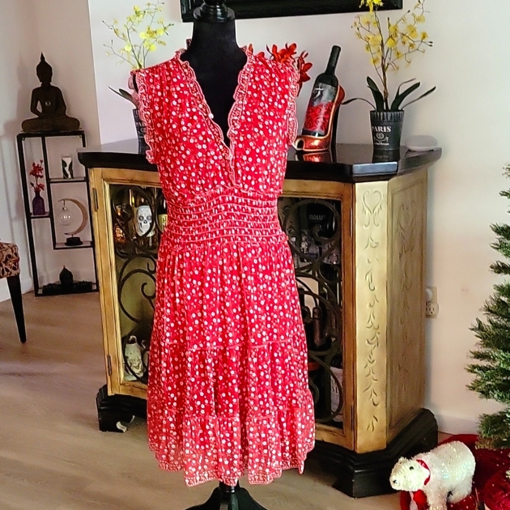 Cute flower print  dress